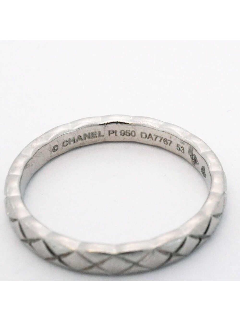 ★SOLD★ Chanel Ring Coco Crush Platinum - Picture 5 of 9